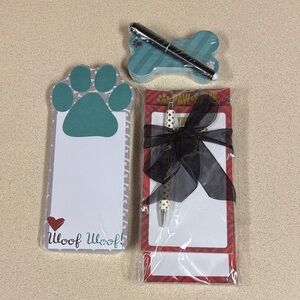Dog theme notepads